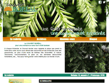Tablet Screenshot of couvertboreal.com